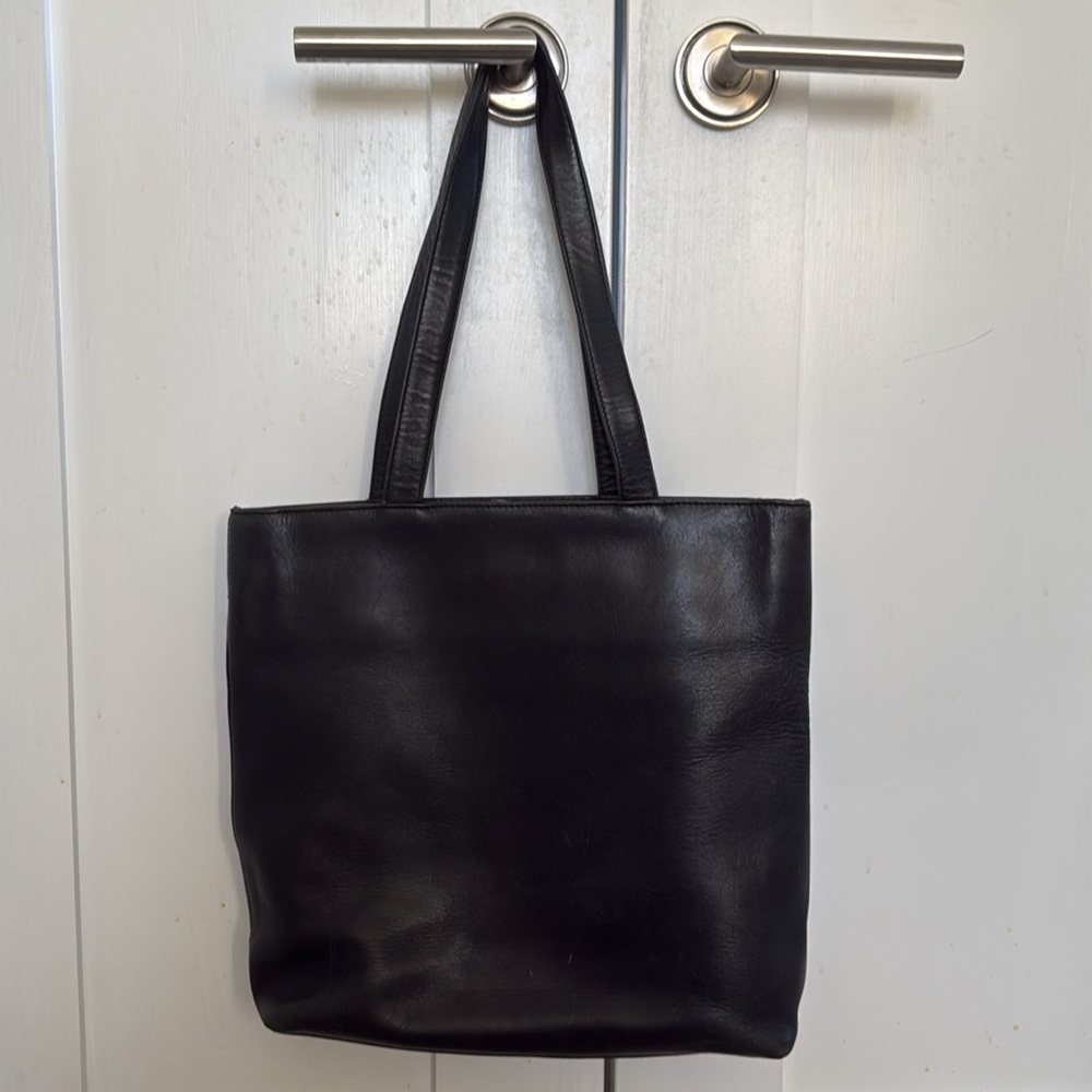 Vintage Leather Ralph Lauren 67 Tote Bag - Picture 4 of 4